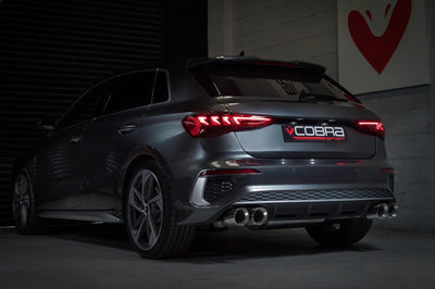 Cobra Exhausts - Audi S3 (8Y) 5 door Sportback Race GPF Back Performance Exhaust