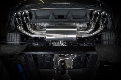 Cobra Exhausts - Audi S3 (8Y) 5 door Sportback Valved Turbo Back Performance Exhaust