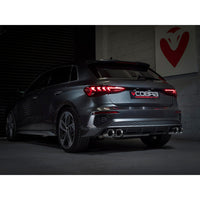 Cobra Exhausts - Audi S3 (8Y) 5 door Sportback Valved Turbo Back Performance Exhaust