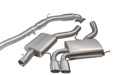 Cobra Exhausts - Audi S3 (8P) Quattro (3 Door) Turbo Back Performance Exhaust