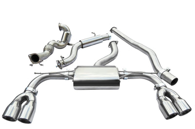 Cobra Exhausts - Audi S3 (8V) Saloon (Non-Valved) (13-18) Turbo Back Performance Exhaust