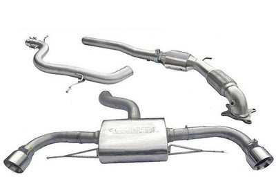 Cobra Exhausts - Audi TT (Mk2) 1.8/2.0 TFSI (2WD) 2011-14 Dual Exit Turbo Back Performance Exhaust
