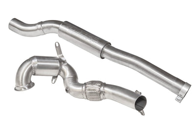 Cobra Exhausts - Audi TTS (Mk3) 2.0 TFSI Front Downpipe Sports Cat / De-Cat Performance Exhaust