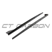 BMW 1 SERIES F40 CARBON FIBRE SIDE SKIRTS - CT DESIGN