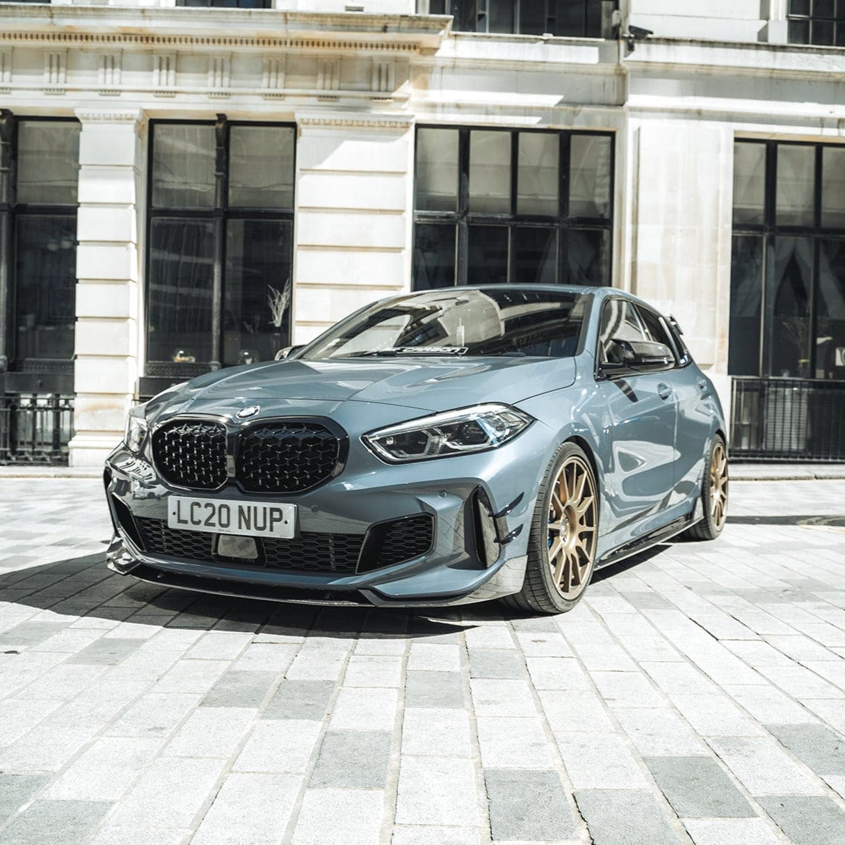 BMW 1 SERIES F40 2019-2024 CARBON FIBRE SPLITTER - CT DESIGN