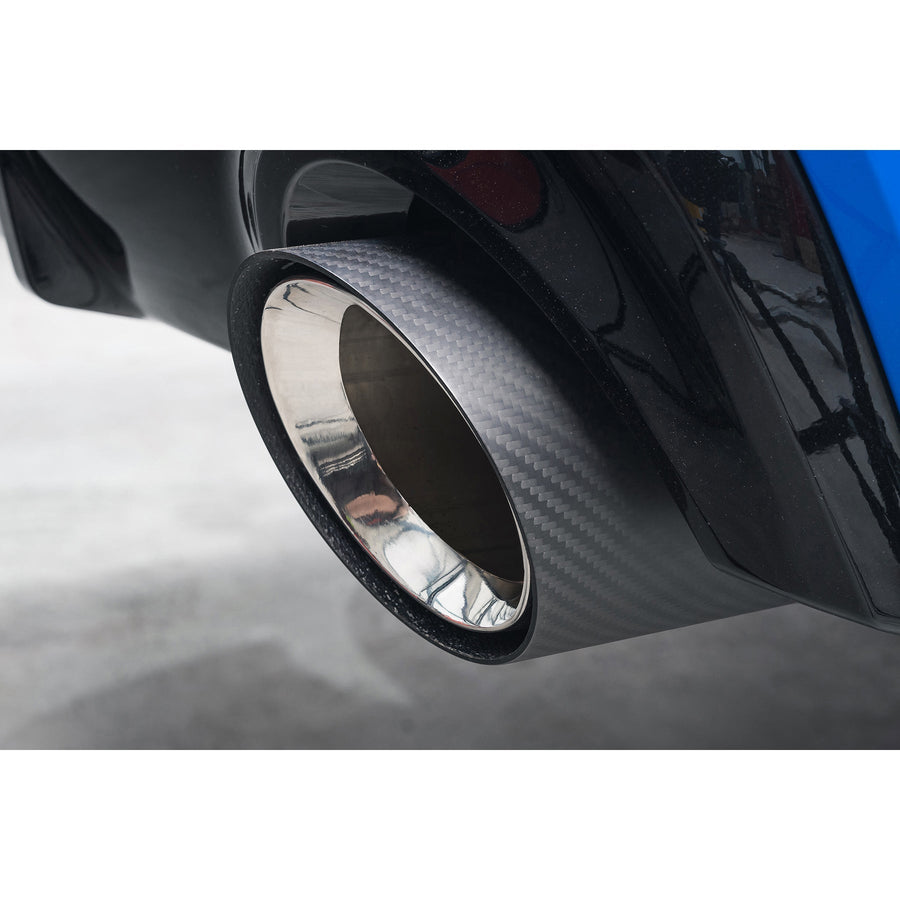 Cobra Exhausts - BMW M135i xDrive (F40) OEM Style M Performance Tips - Carbon Fibre Larger 4