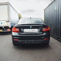 BMW 2 SERIES F22/F23 CARBON FIBRE DIFFUSER V1