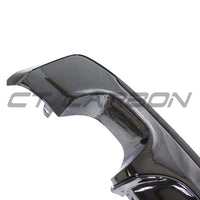 BMW 2 SERIES F22/F23 GLOSS BLACK TWIN EXHAUST DIFFUSER