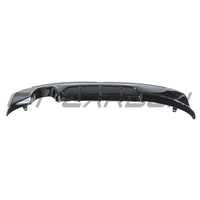 BMW 2 SERIES F22/F23 GLOSS BLACK TWIN EXHAUST DIFFUSER