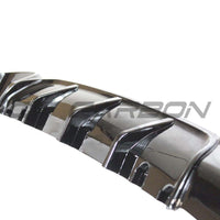 BMW 2 SERIES F22/F23 GLOSS BLACK TWIN EXHAUST DIFFUSER