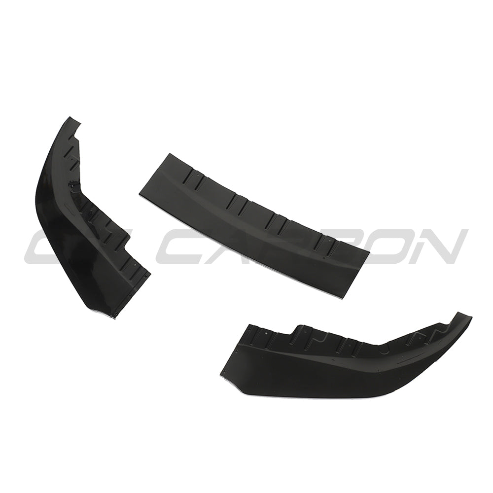 BMW 4 SERIES 2021+ G26 & i4 GLOSS BLACK SPLITTER - V1
