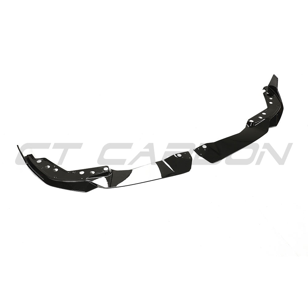 BMW 3 SERIES 2022+ G20/G21 GLOSS BLACK LCI SPLITTER - V1