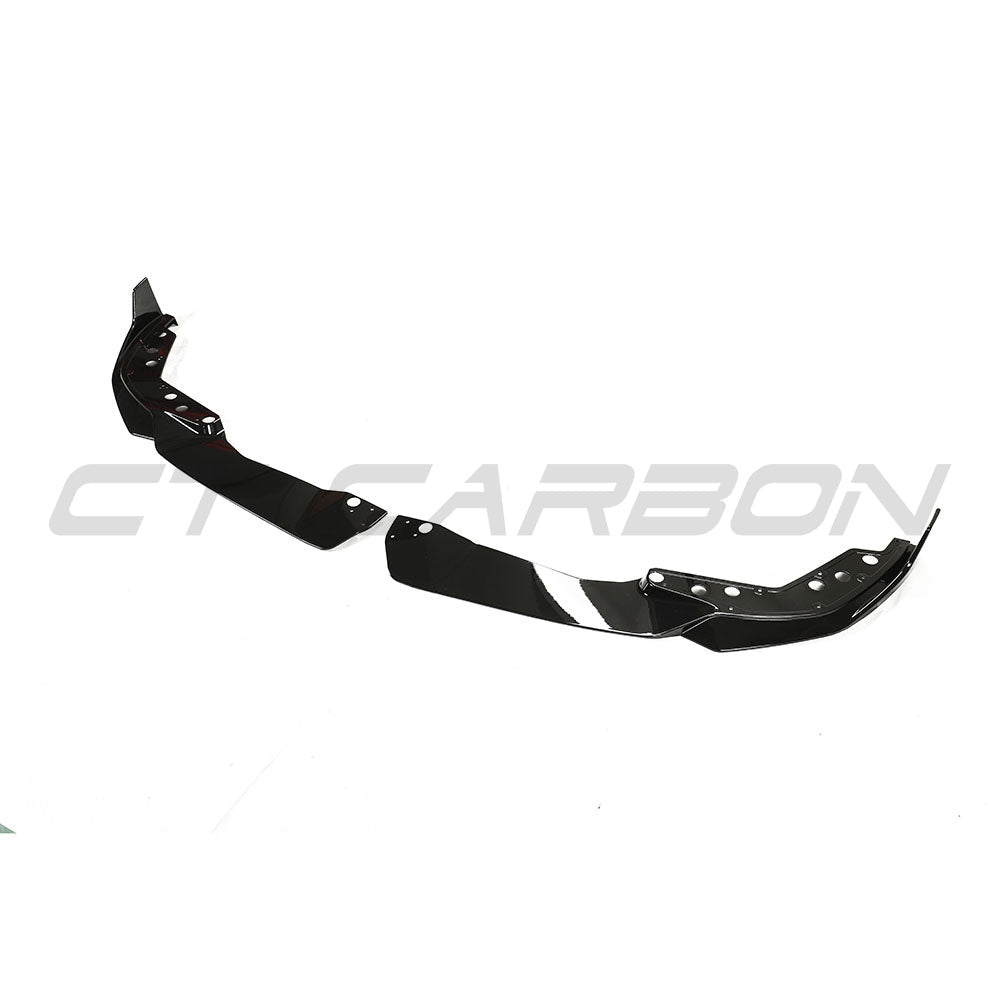 BMW 3 SERIES 2022+ G20/G21 GLOSS BLACK LCI SPLITTER - V1
