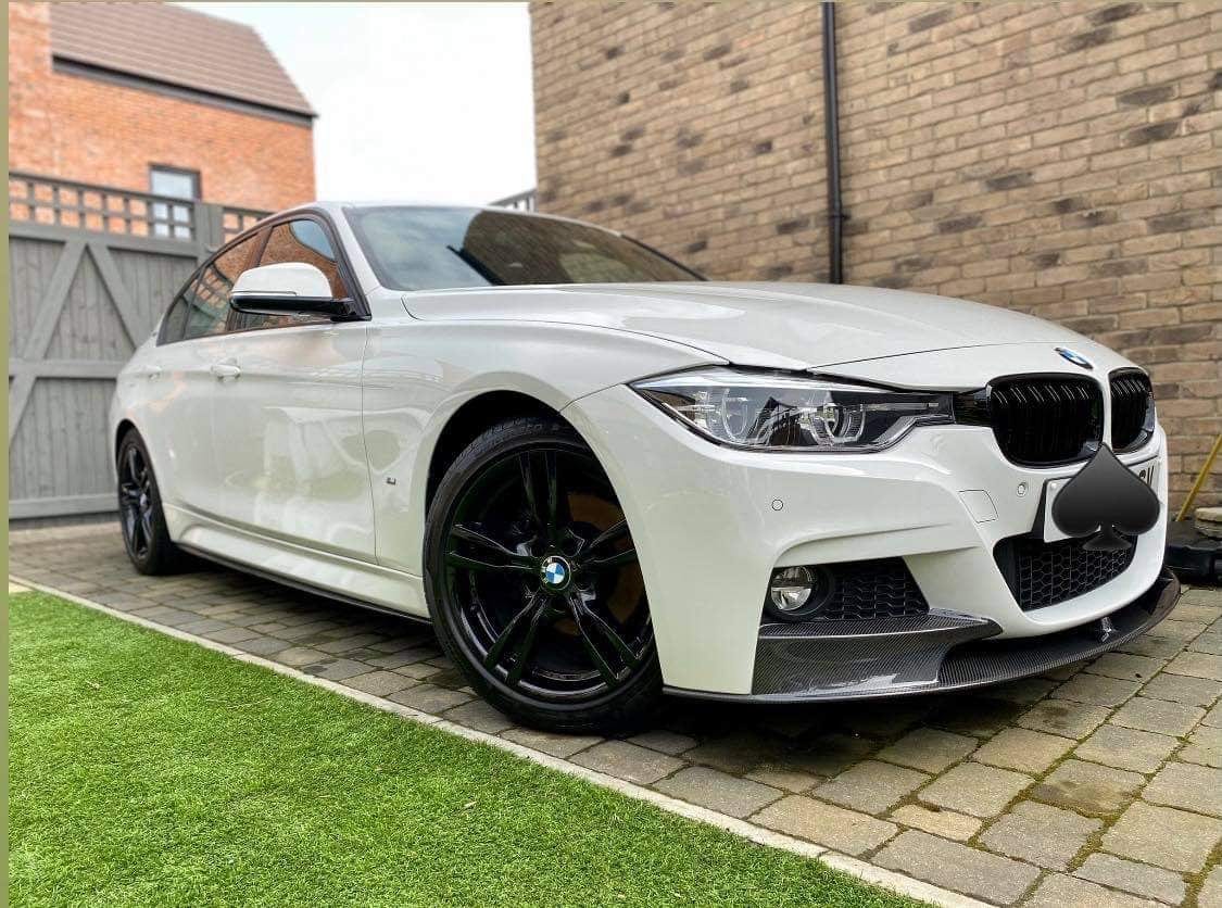 BMW 3 SERIES F30/F31 2011-2016 CARBON FIBRE SPLITTER - V1