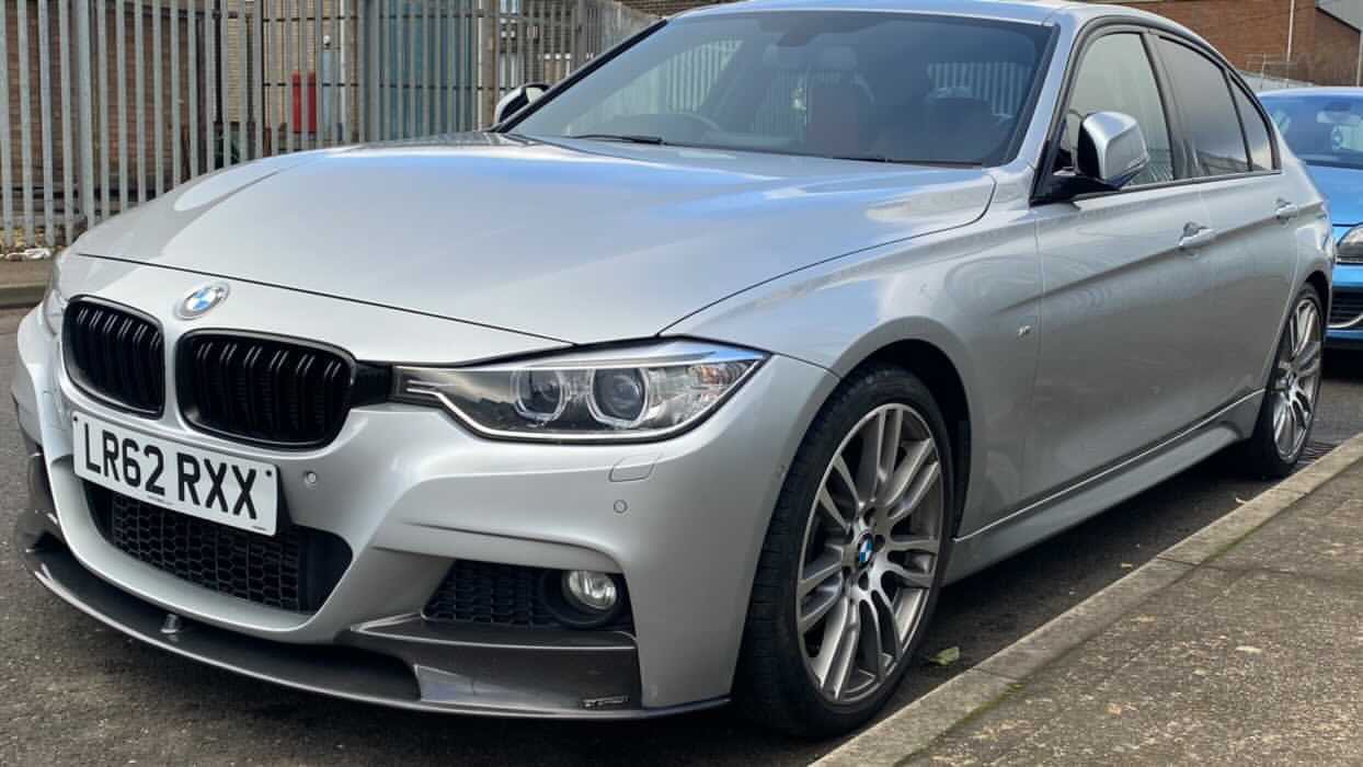BMW 3 SERIES F30/F31 2011-2016 CARBON FIBRE SPLITTER - V1