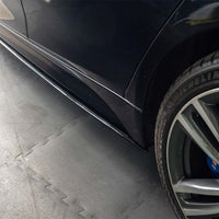 BMW 3 SERIES F30/F31 GLOSS BLACK SIDE SKIRTS - V2