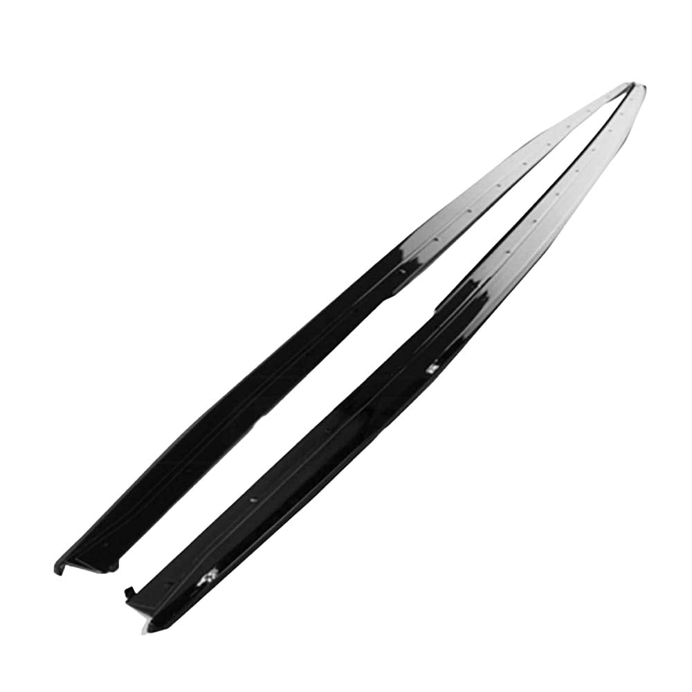 BMW 3 SERIES F30/F31 GLOSS BLACK SIDE SKIRTS - V2