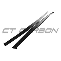 BMW 3 SERIES F30/F31 GLOSS BLACK SIDE SKIRTS - V2