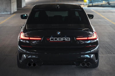Cobra Exhausts - BMW 330i Touring (G21) (19>) Non-Valved Quad Exit M3 Style Performance Exhaust