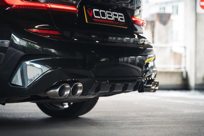 Cobra Exhausts - BMW 320i (G20) (19>) Non-Valved Quad Exit M3 Style Performance Exhaust