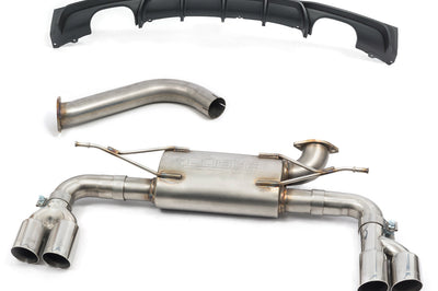Cobra Exhausts - BMW 320i (F30 LCI/F31 LCI) (2011-19) Quad Exit M3 Style Performance Exhaust Conversion