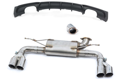Cobra Exhausts - BMW 320i (F30 LCI/F31 LCI) (2011-19) Quad Exit M3 Style Performance Exhaust Conversion