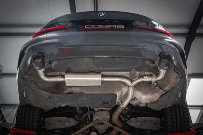 Cobra Exhausts - BMW 330e (G20) (19>) Valved Dual Exit Rear Axle Back Performance Exhaust