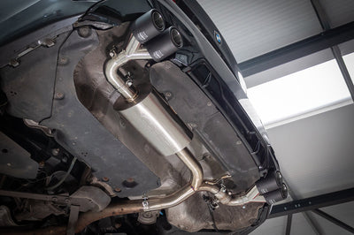 Cobra Exhausts - BMW 330e (G20) (19>) Valved Quad Exit Rear Axle Back M3 Style Performance Exhaust