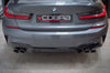 Cobra Exhausts - BMW 330e (G20) (19>) Valved Quad Exit Rear Axle Back M3 Style Performance Exhaust