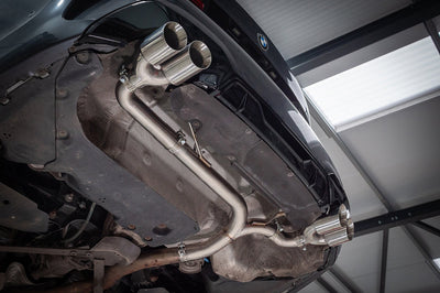 Cobra Exhausts - BMW 330e Touring (G21) (19>) Non-Valved Venom Quad Exit Rear Axle Back M3 Style Performance Exhaust