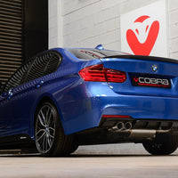 Cobra Exhausts - BMW 325D (F30 LCI/F31 LCI) (2015-19) Quad Exit M3 Style Performance Exhaust Conversion