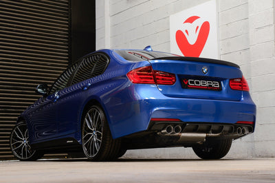 Cobra Exhausts - BMW 325D (F30 LCI/F31 LCI) (2015-19) Quad Exit M3 Style Performance Exhaust Conversion