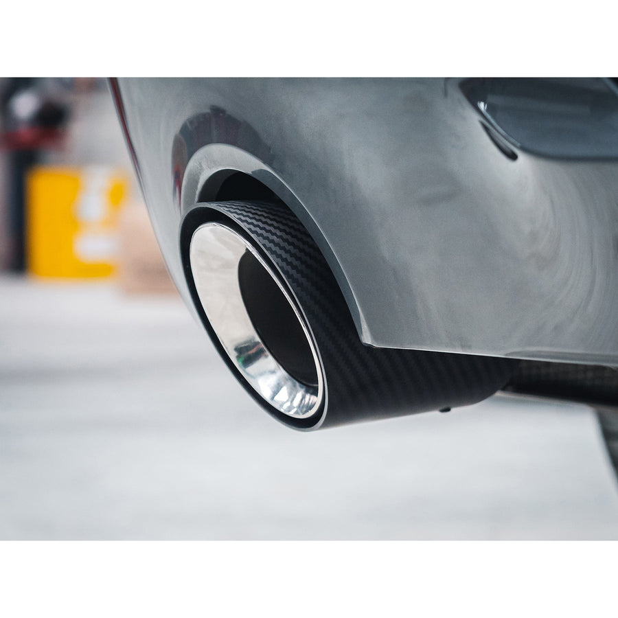 Cobra Exhausts - BMW 2 Series (G42) Carbon Fibre M Performance Tips - OEM Style Larger 3.5