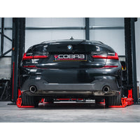 Cobra Exhausts - BMW 3 Series (G20/G21) Carbon Fibre M Performance Tips - OEM Style Larger 3.5