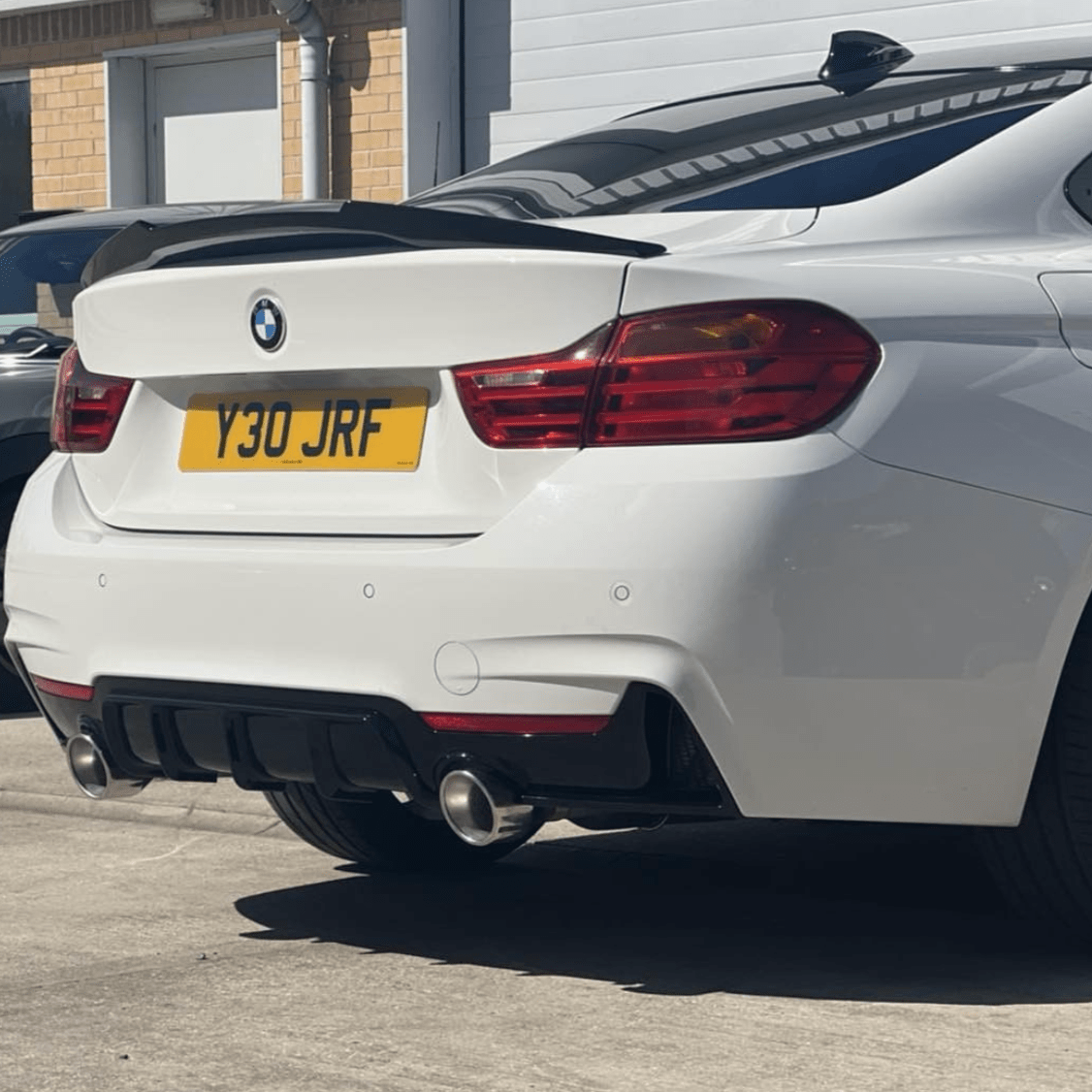 BMW 4 SERIES F32 GLOSS BLACK SPOILER - V4