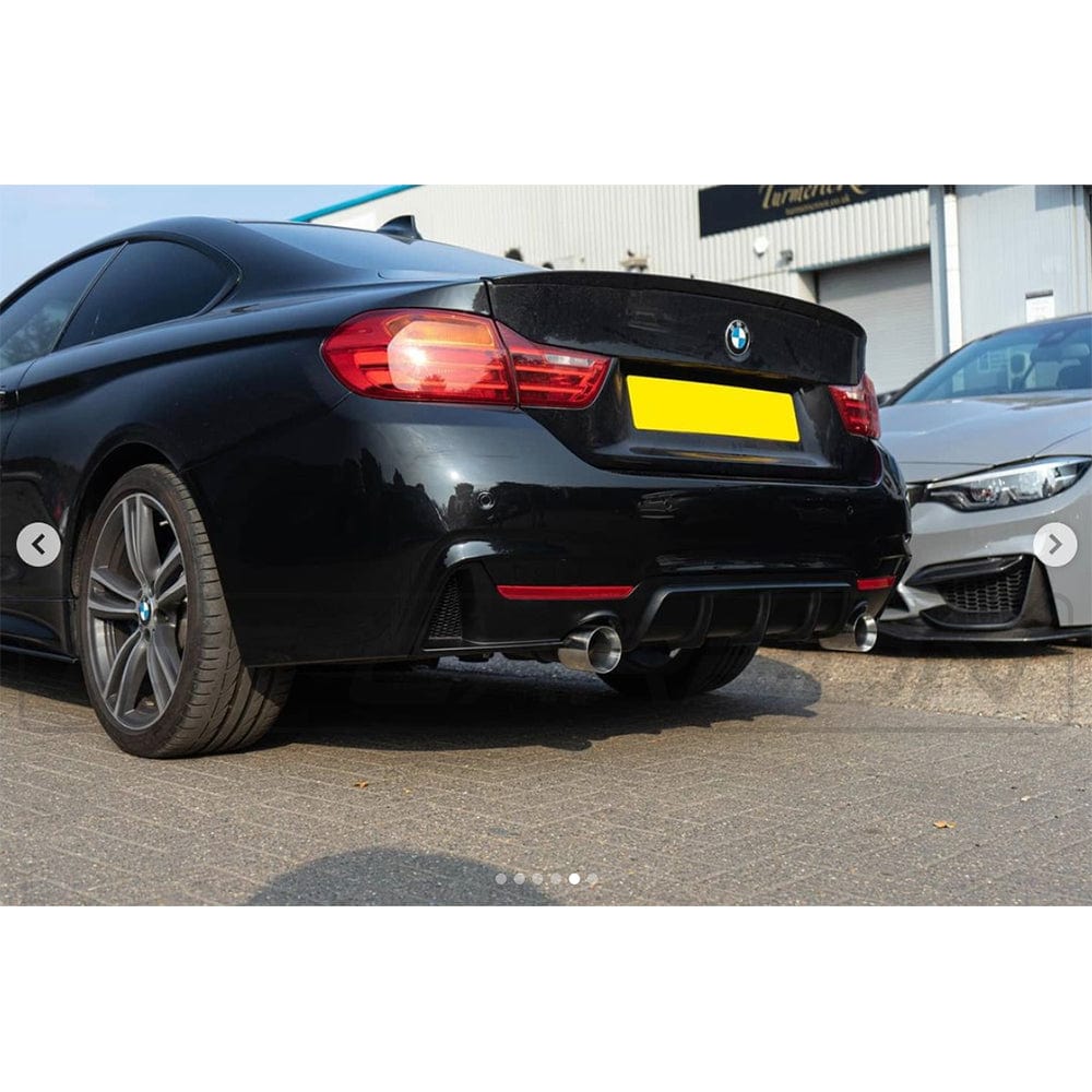 BMW 4 SERIES F33 GLOSS BLACK FULL KIT (TWIN EXHAUST) - V1