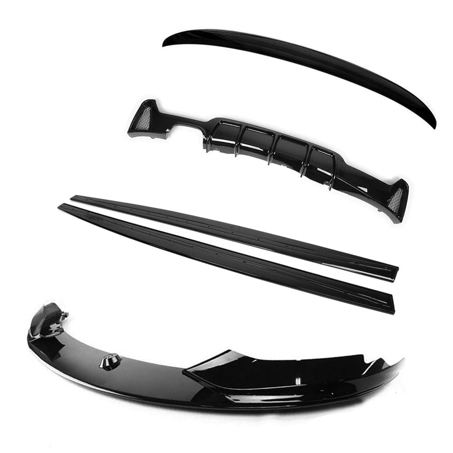 BMW 4 SERIES F36 2013-2020 GLOSS BLACK FULL KIT (TWIN EXHAUST) - V1