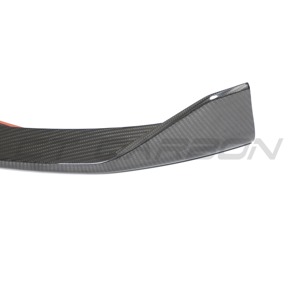 BMW 4 SERIES G26 & i4 PRE-PREG CARBON FIBRE SPLITTER - V1 - CT DESIGN
