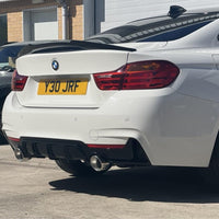 BMW 4 SERIES GRAN COUPE F36 GLOSS BLACK SPOILER - V5