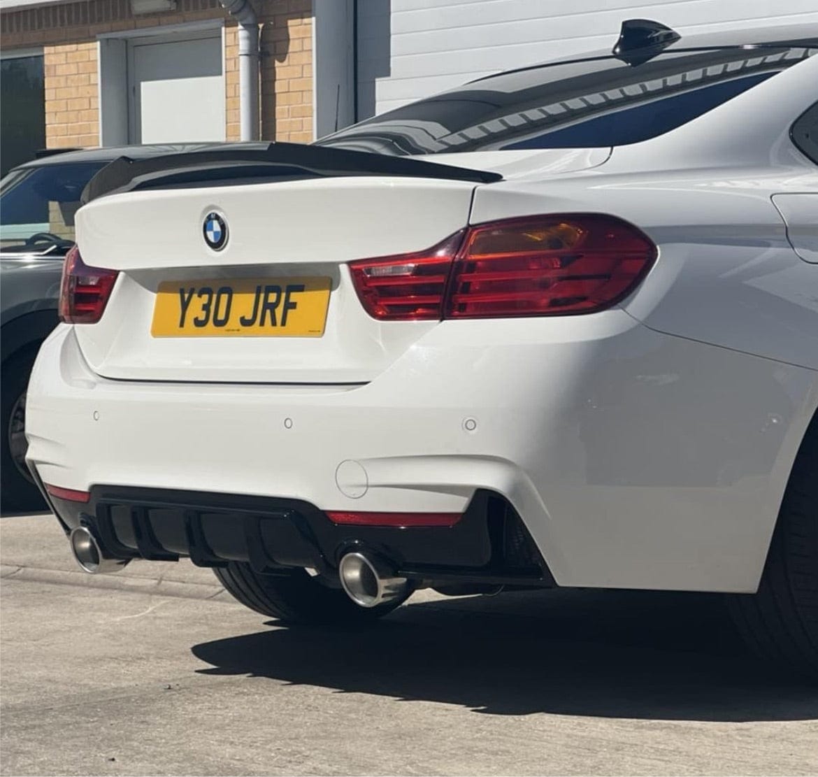 BMW 4 SERIES GRAN COUPE F36 GLOSS BLACK SPOILER - V5