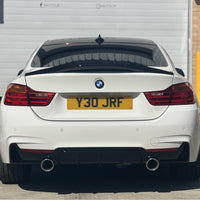 BMW 4 SERIES GRAN COUPE F36 GLOSS BLACK SPOILER - V5