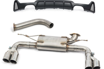 Cobra Exhausts - BMW 420i (F32/F33/F36) (13-20) Quad Exit M4 Style Performance Exhaust Conversion