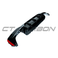 BMW G30/G31 5 SERIES 2017-2023 GLOSS BLACK DIFFUSER - V2