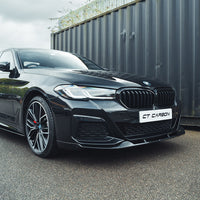 BMW 5 SERIES G30/G31 LCI GLOSS BLACK SPLITTER - V2