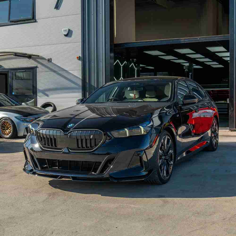 BMW 5 SERIES G60 & i5 2023+ GLOSS BLACK SPLITTER