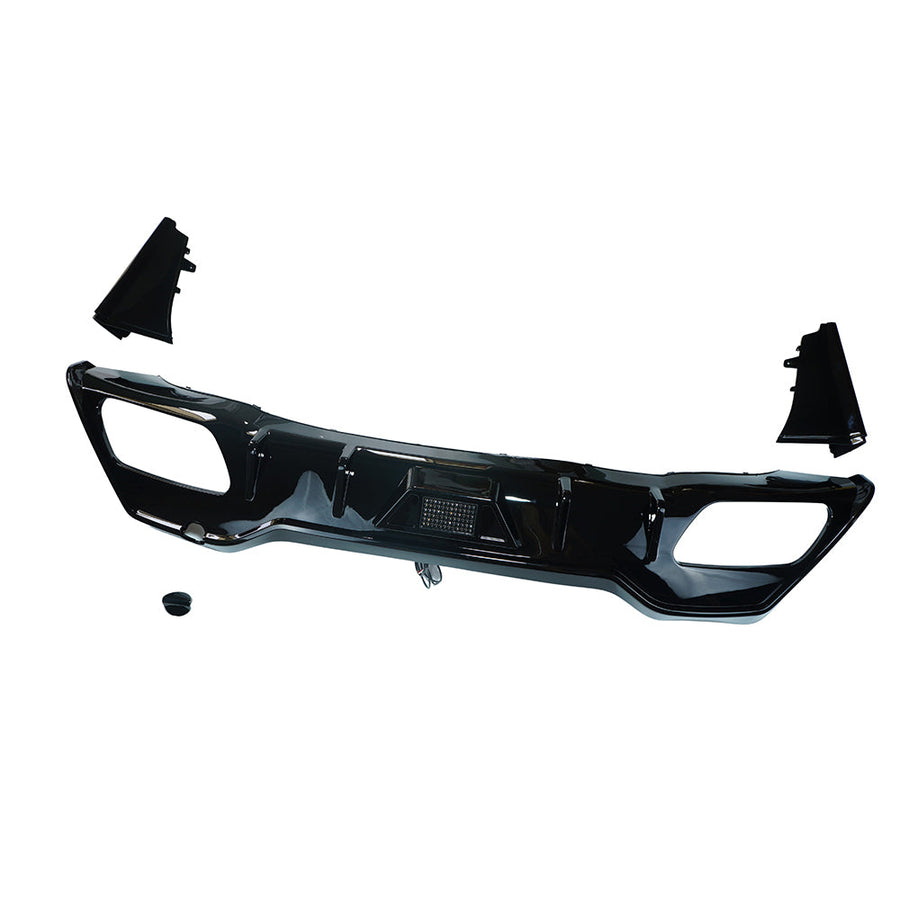BMW G16 8 SERIES 2018-2022 PRE-LCI GLOSS BLACK DIFFUSER