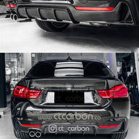 BMW F36 4 SERIES COUPE FULL CARBON FIBRE KIT (TWIN EXHAUST) - V2