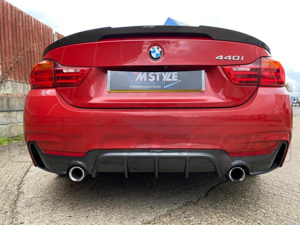 BMW F36 4 SERIES COUPE FULL CARBON FIBRE KIT (DUAL EXHAUST) - V2