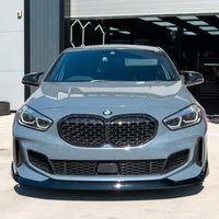 BMW F40 1 SERIES GLOSS BLACK SPLITTER - V1