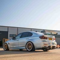 BMW F80 M3 & F30 3 SERIES CARBON FIBRE SWAN NECK WING - CT DESIGN